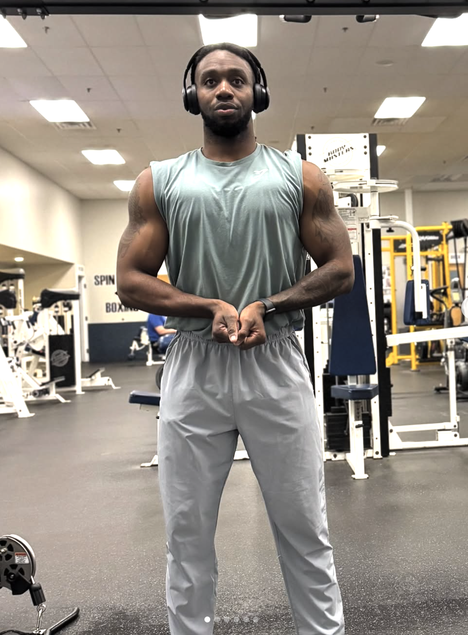 Julio Daley at Powerhouse Gym